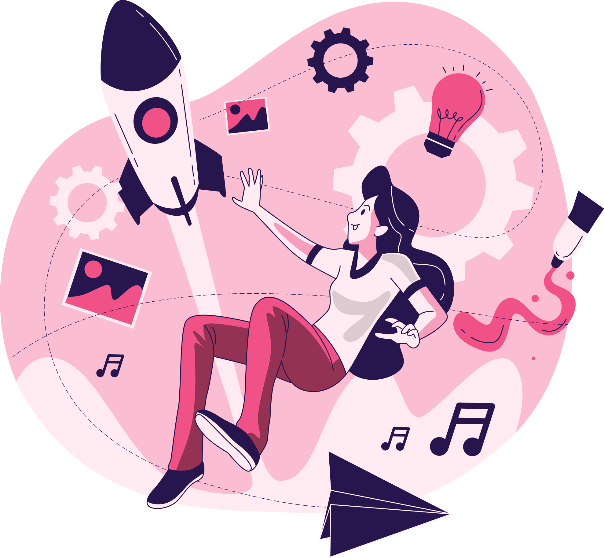 Our strategic approach to content creation involves